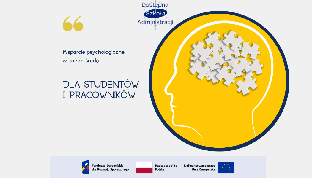 Wsparcie psychologiczne dla studentów i pracowników